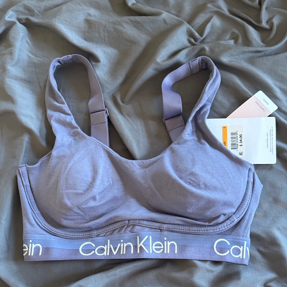 Calvin Klein Lavender Bralette